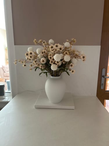 Customer photo review of Faux Arrangement - Wax Ivory