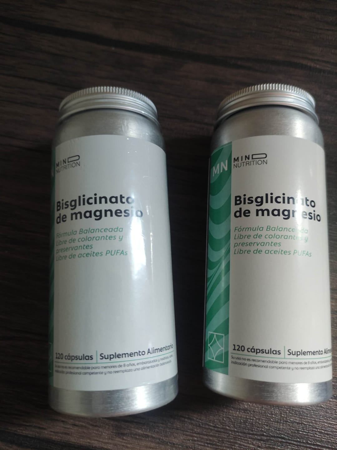 Customer photo review of Bisglicinato de Magnesio