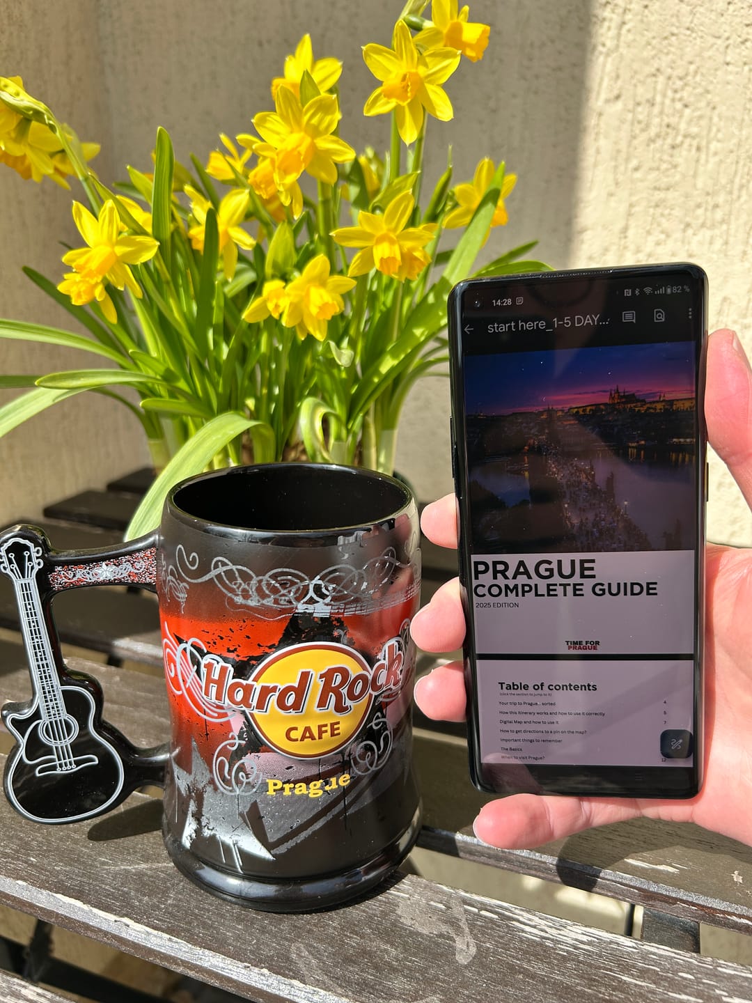 Customer photo review of Prague City Guide (Itinerary + Map)
