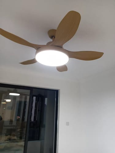 Customer photo review of WOW 5 Blade Modern Ceiling Fan Lamp-wow5129