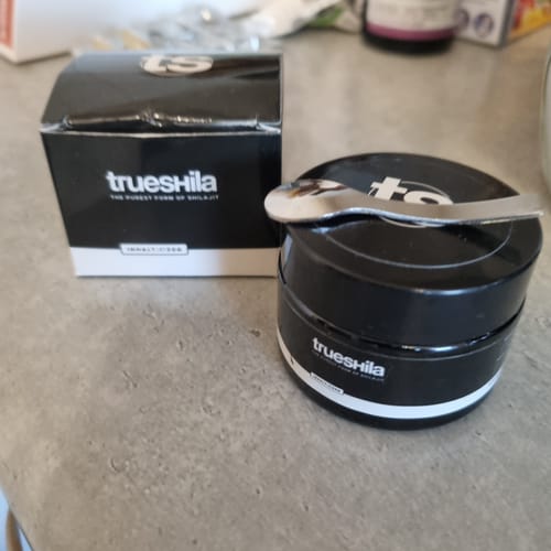 Customer photo review of 100% bioaktives Premium-Shilajit – Trueshila