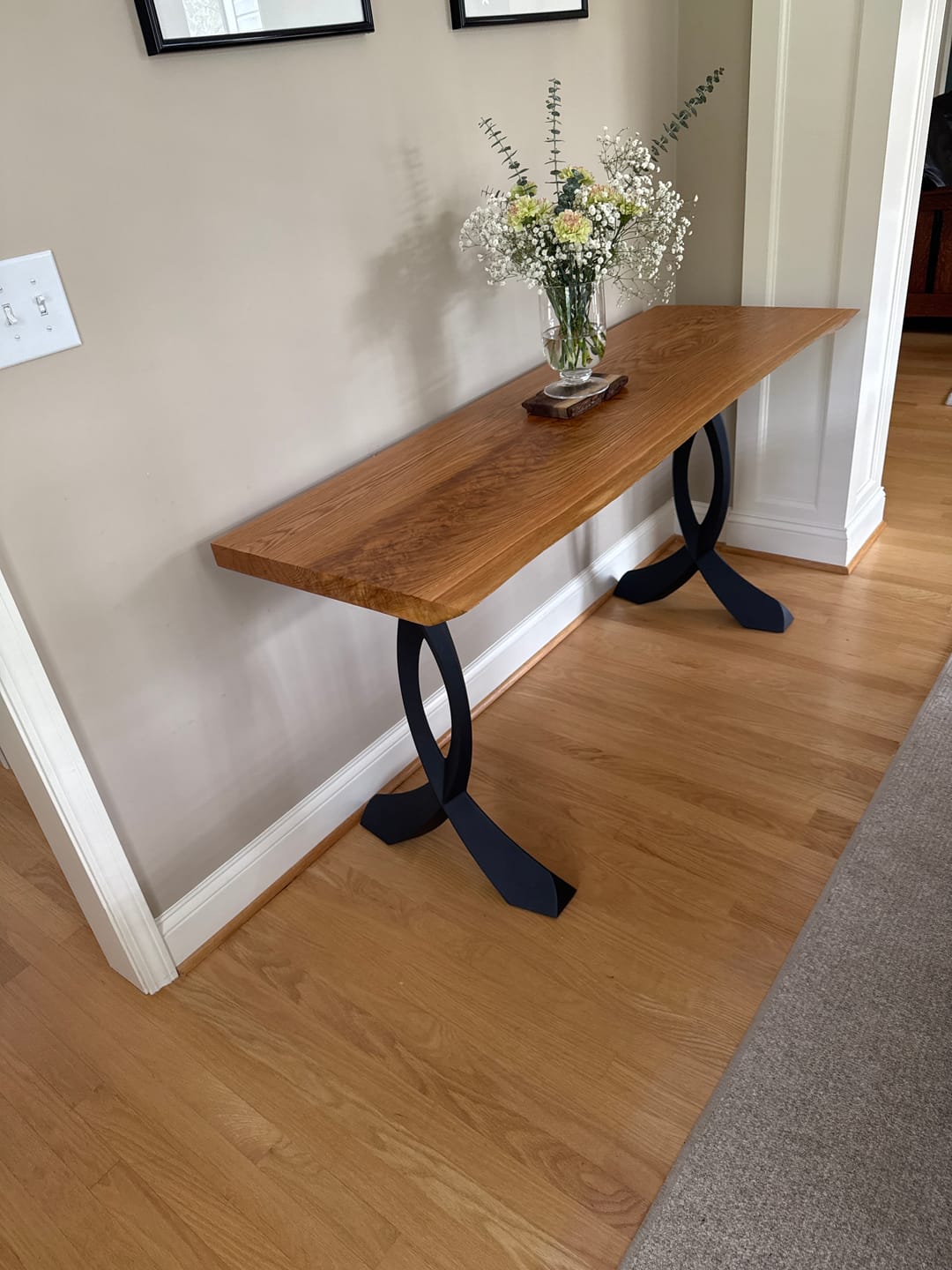 Customer photo review of Table Legs 423 Curva 28H Dining Furniture Legs