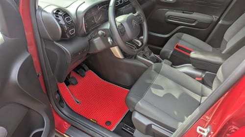 Customer photo review of Dywaniki samochodowe na zamówienie - Przód i tył