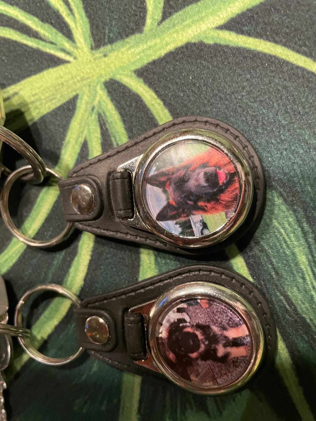 Customer photo review of Schlüsselanhänger-Bundle Leder 3x dein Foto für nur 19,90 €