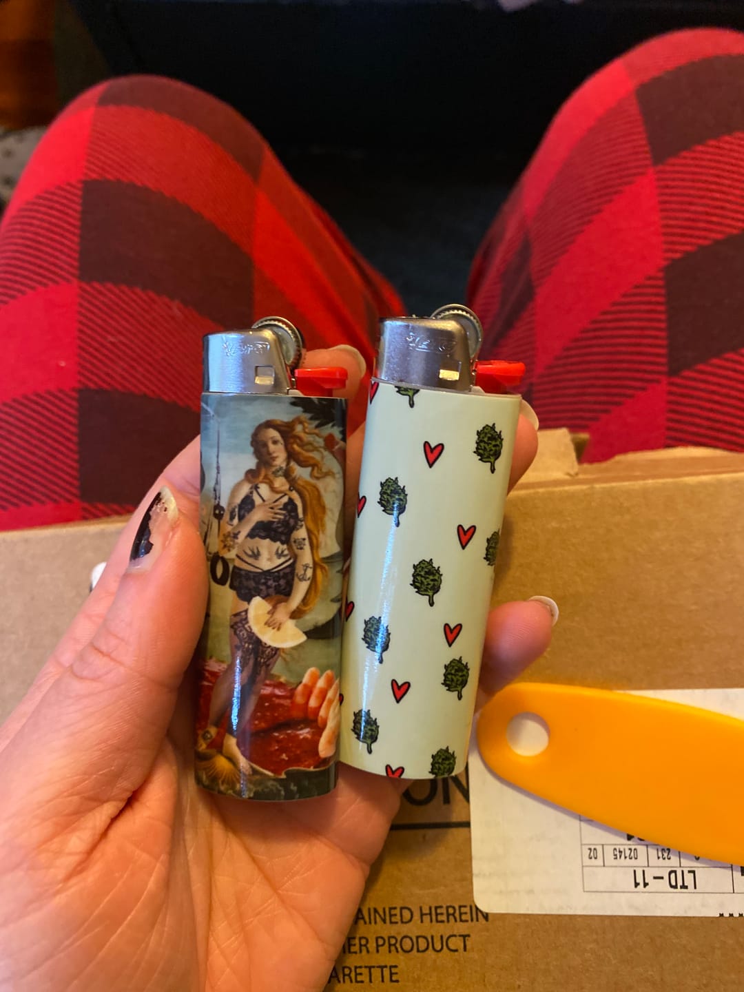 Customer photo review of Lighter Wrap Stickers