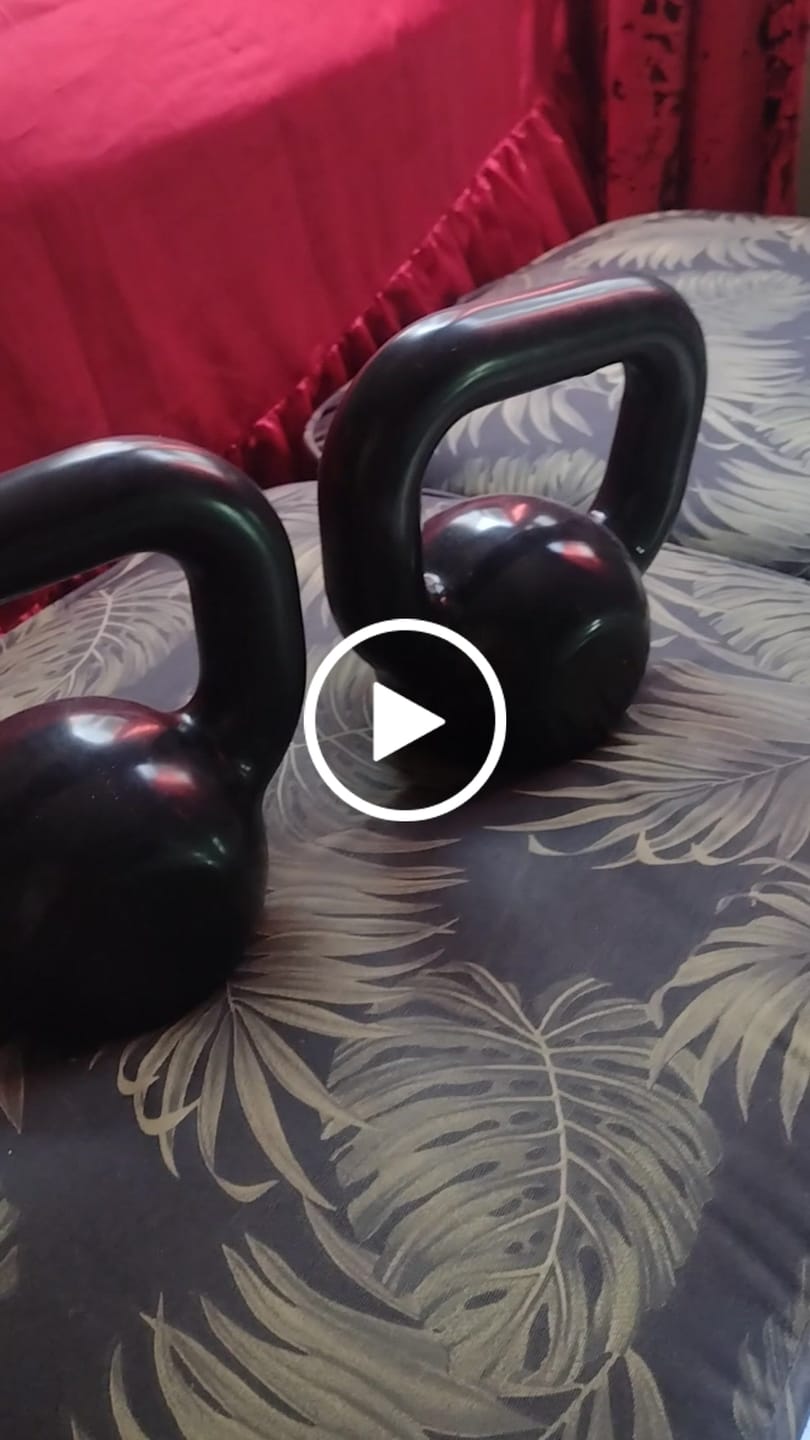 Customer video review of Kettlebell Emborrachado