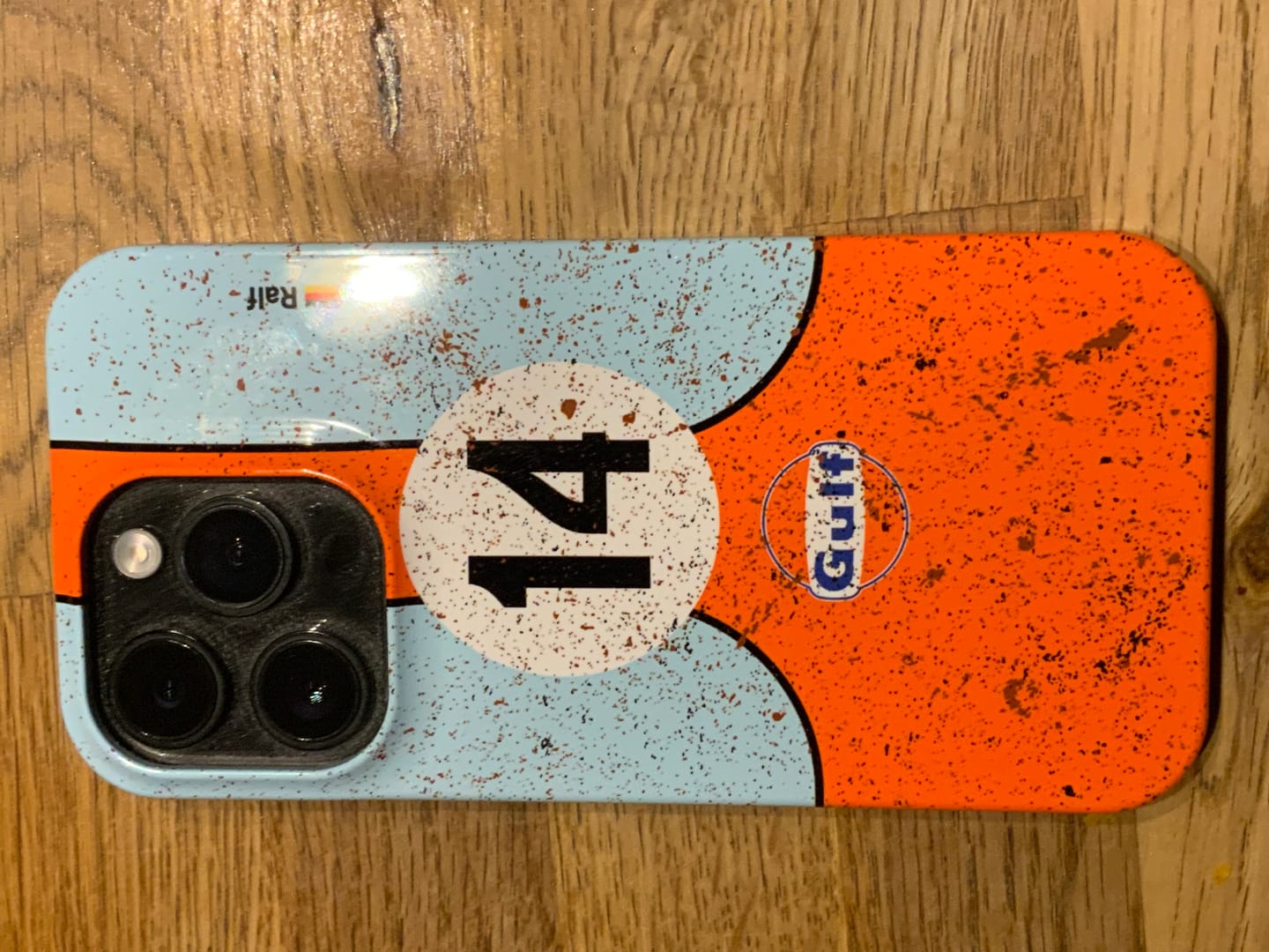 Customer photo review of 917K #20 Gulf 24h LM 1970 Livery - Individuelle Hardcase Hülle für iPhone