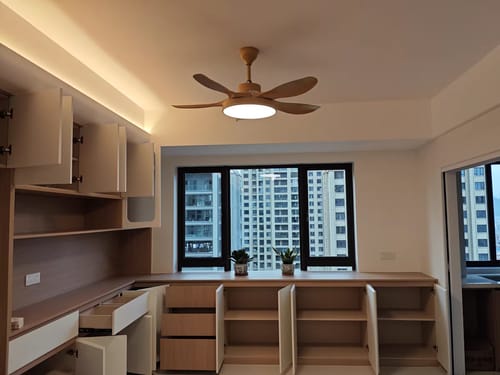 Customer photo review of WOW 5 Blade Modern Ceiling Fan Lamp-wow5129