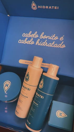 Customer photo review of Kit Gloss + Proteína SHRP Grátis