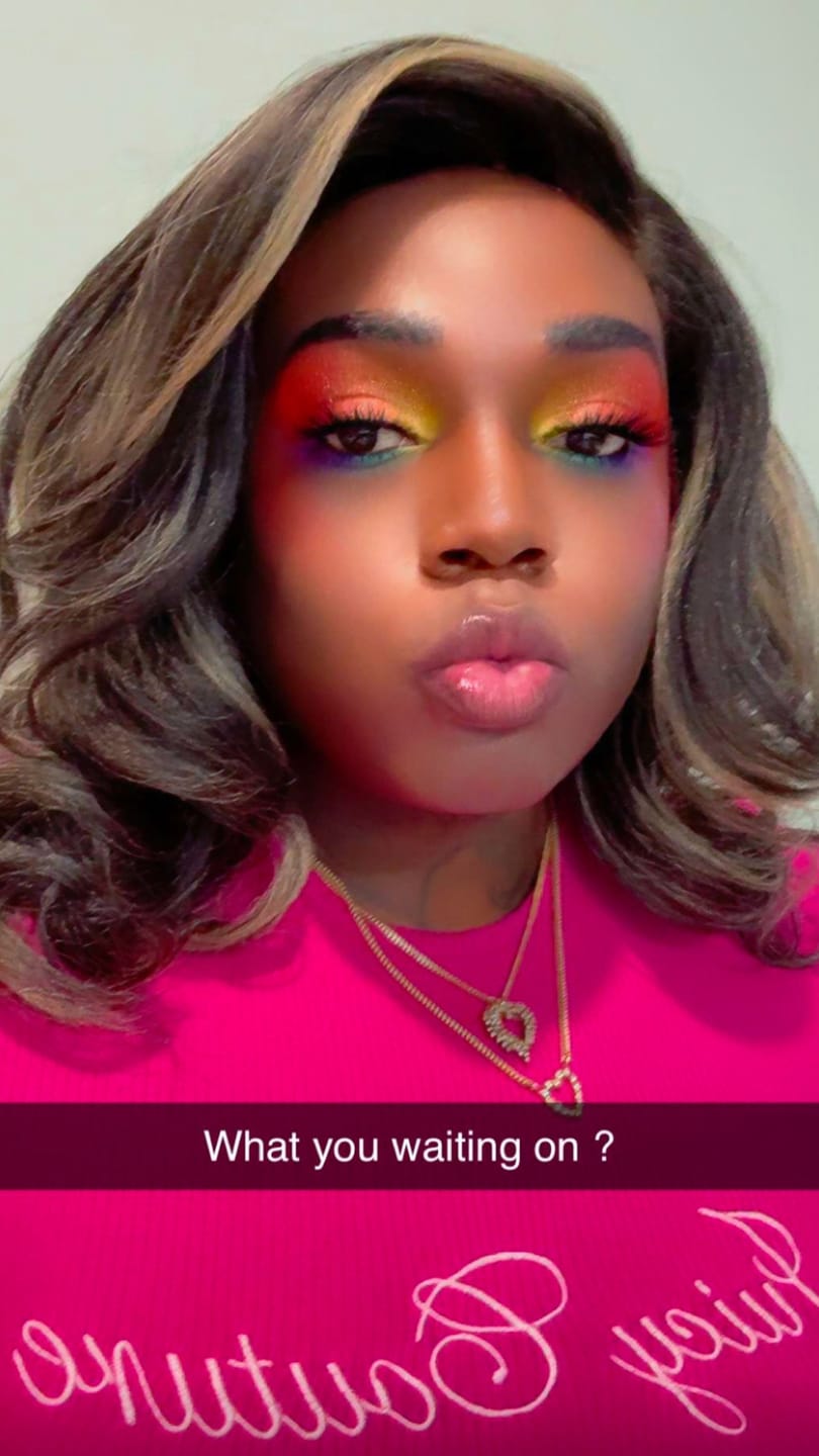 Customer photo review of Sensationnel Dashly Salt & Pepper 4" Deep Part HD Lace Front Wig - SP LACE UNIT 2