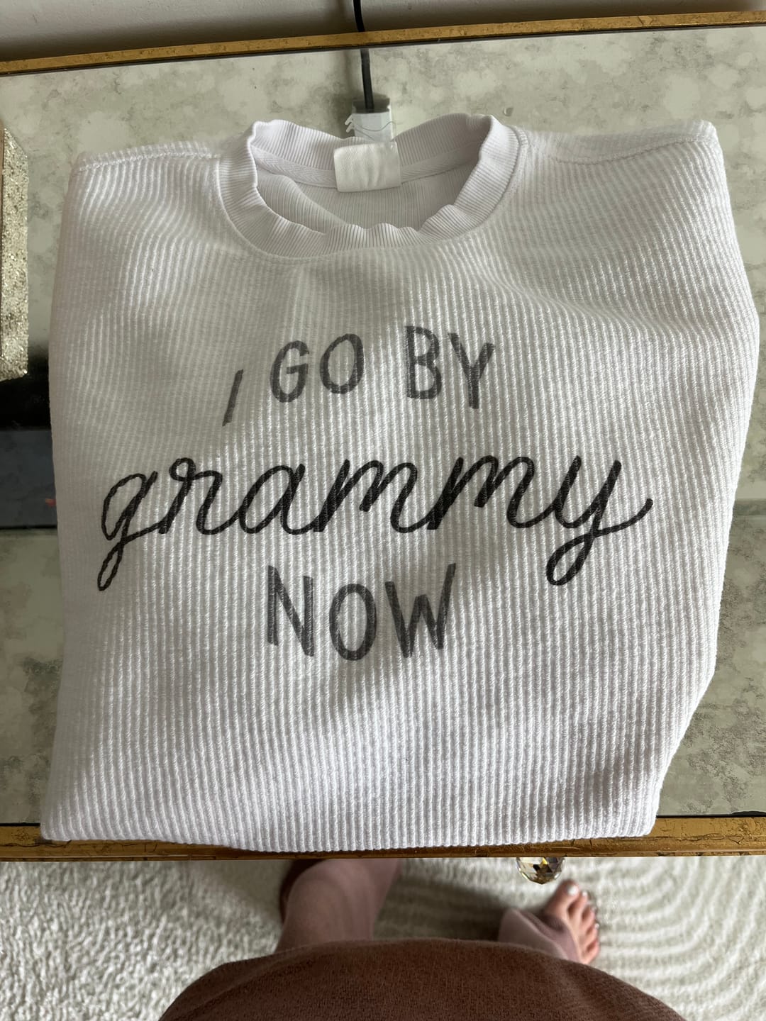 Customer photo review of I Go By Grammy Now