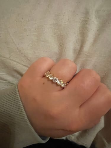 Customer photo review of Sunset Ring | 18K vergoldet