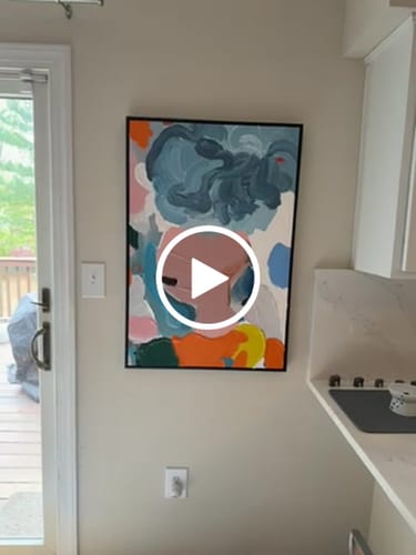 Customer review photo for Colorful Painting #CA065