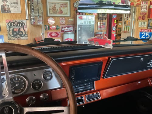 Customer photo review of Custom Car Air Freshener