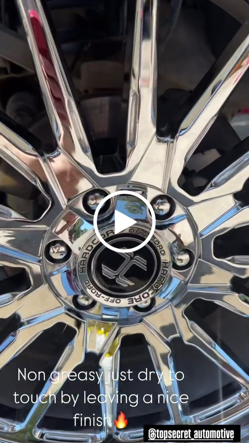 Customer video review of SHYNX - GLOSSY TIRE SHINE