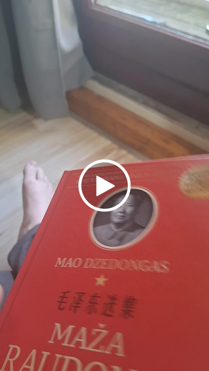 Customer video review of Mao Dzedongo Maža raudona knygelė: pavojinga knyga, kuri vadinama Kinijos biblija