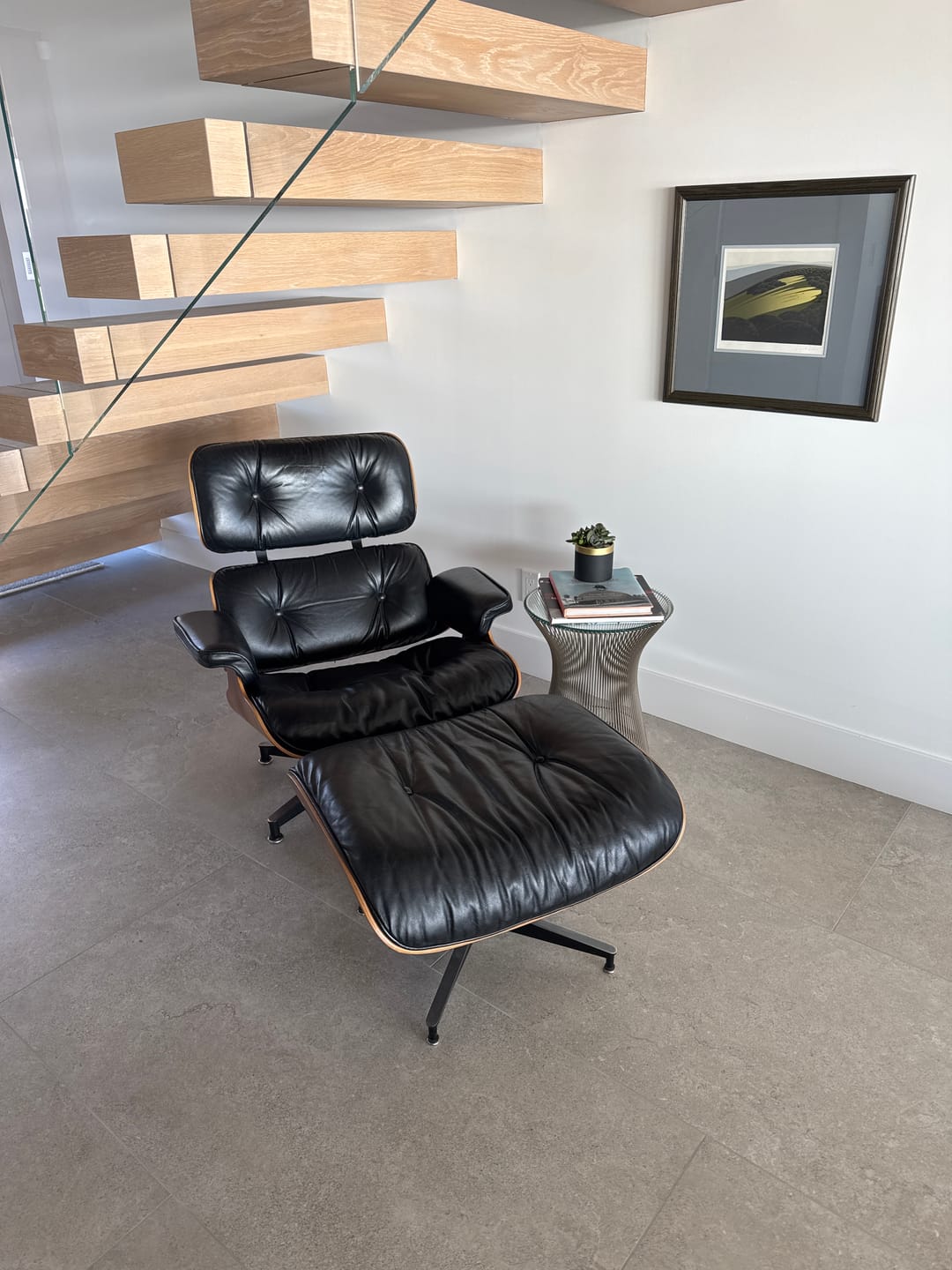 Customer photo review of Eames Lounge Chair Replacement Seat or Ottoman Cushion