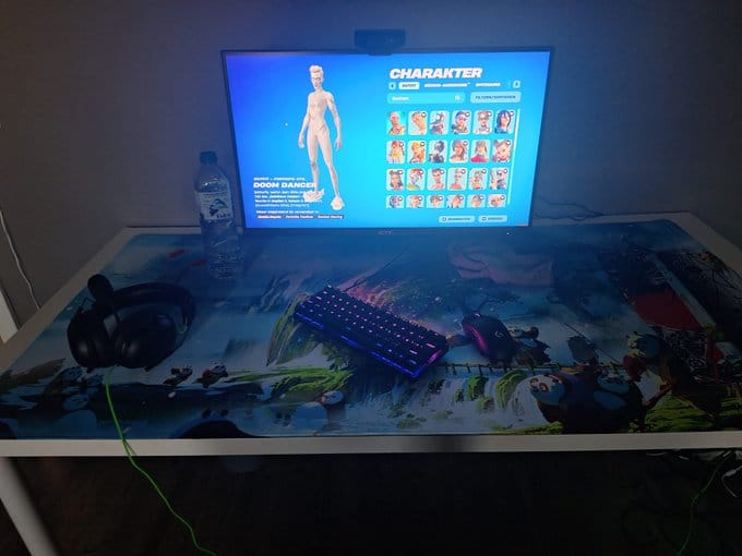 Customer photo review of Customizable Mousepad