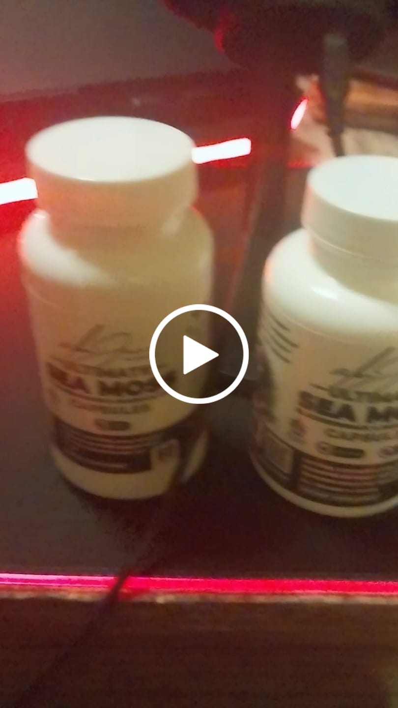Customer video review of Ultimate Seamoss Capsules With Bladderwrack & Burdock Root