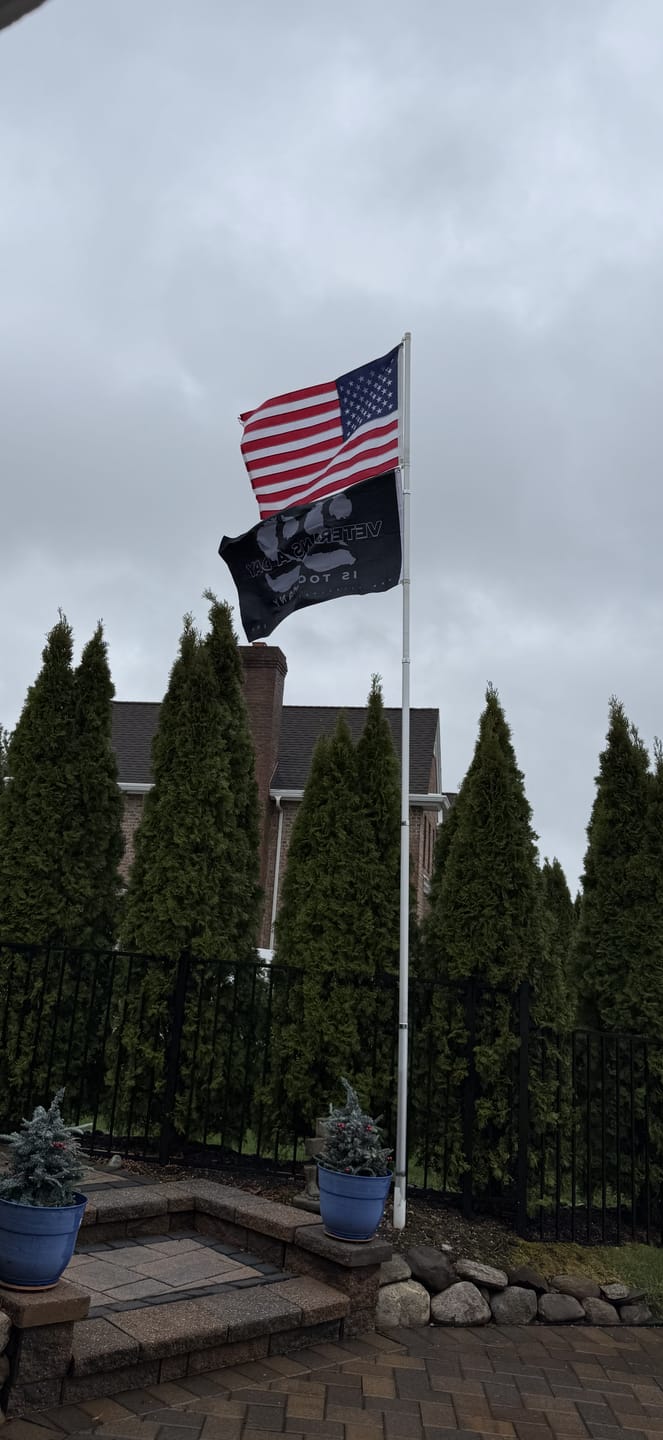 Customer photo review of 22 Is Too Many - Flag