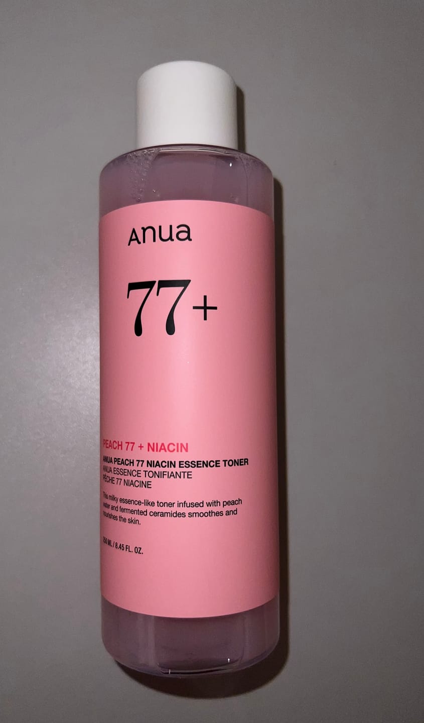 Customer photo review of Toniks ar niacīna esenci Anua Peach 77 Niacin Essence Toner