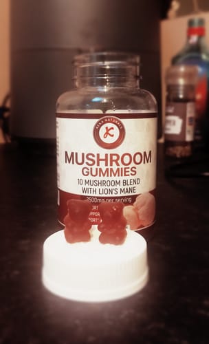 Customer photo review of Mushroom Gummies 2500mg