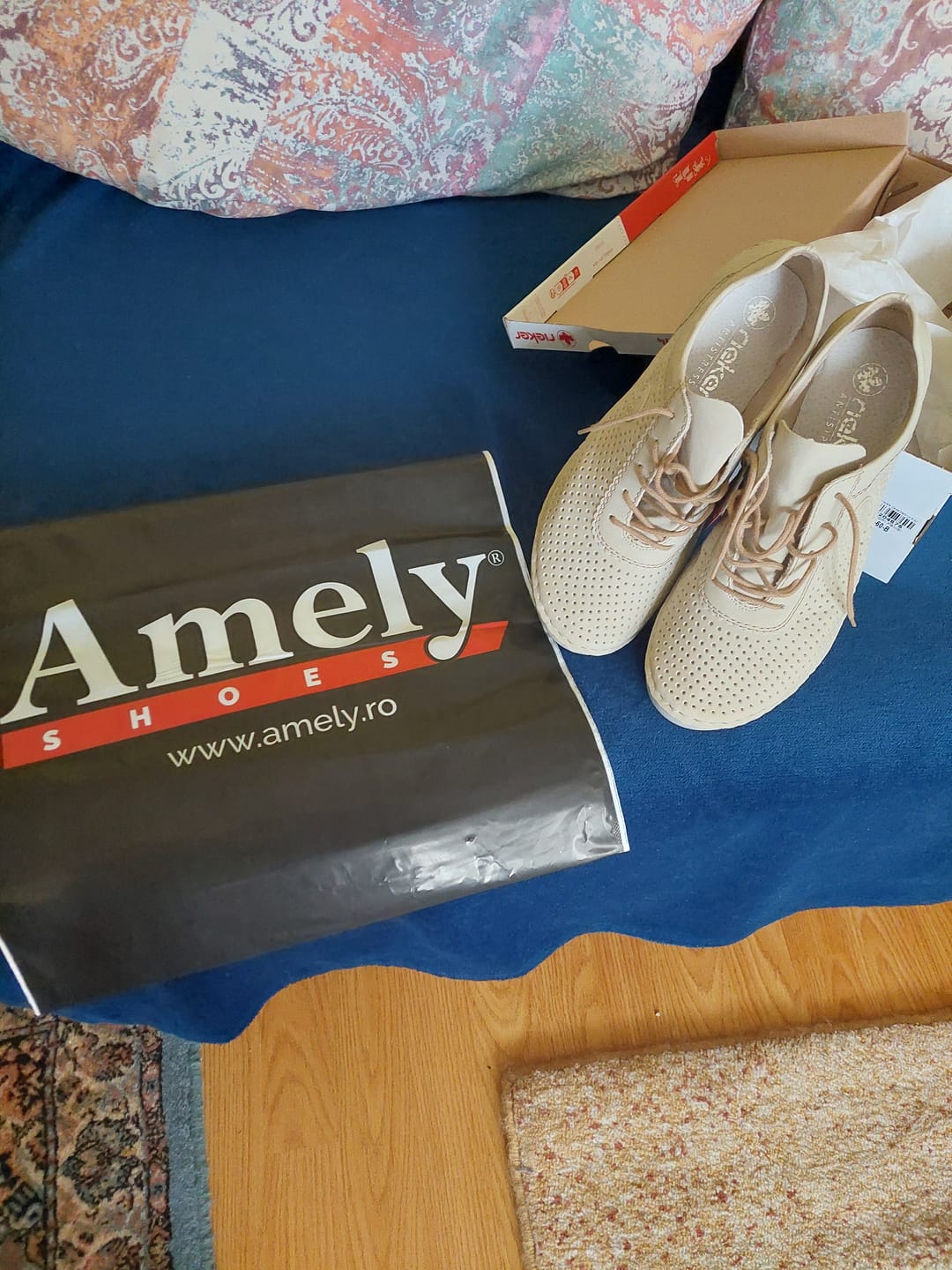 Customer photo review of Pantofi Dama Rieker RIEK 52546