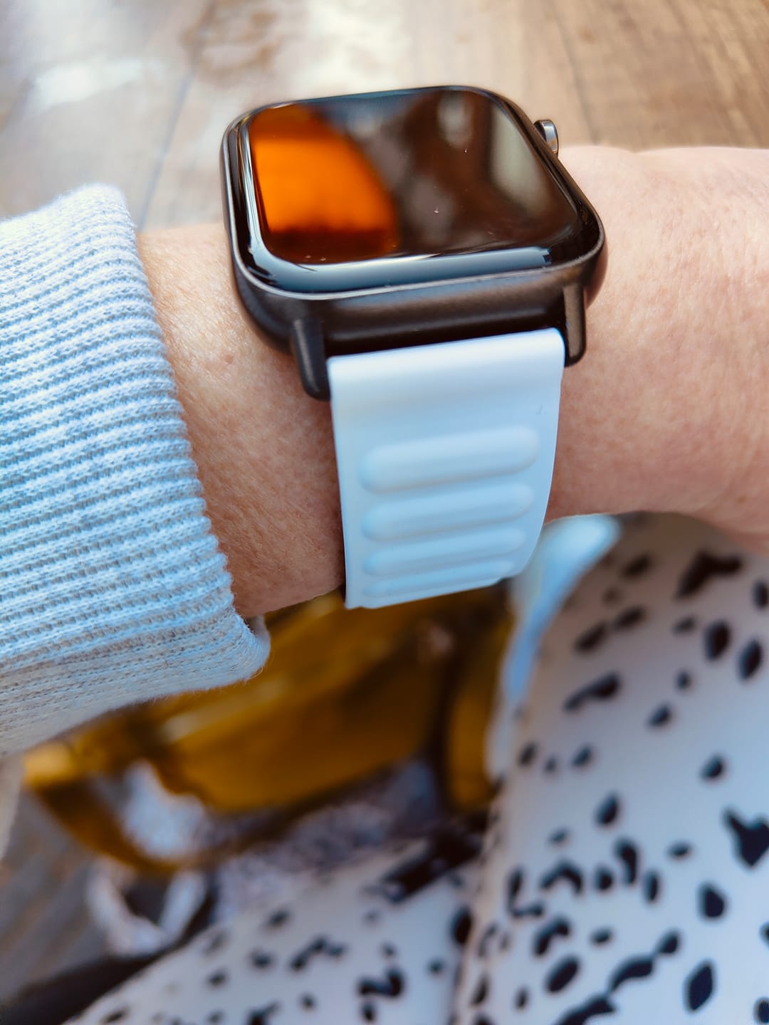 Customer photo review of Magnetische Link bandje Wit