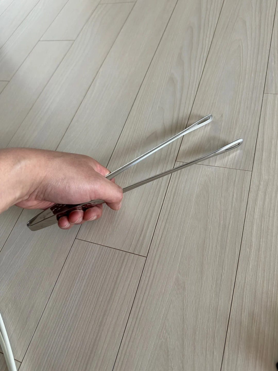 Customer photo review of Stainless Steel Kitchen Tongs