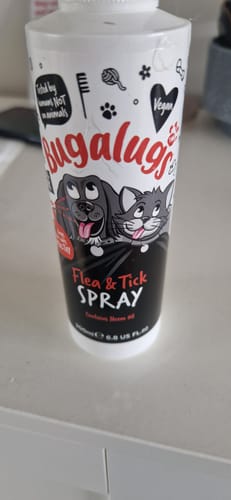 Customer photo review of Flea & Tick Spray with Neem Oil for Dogs & Cats