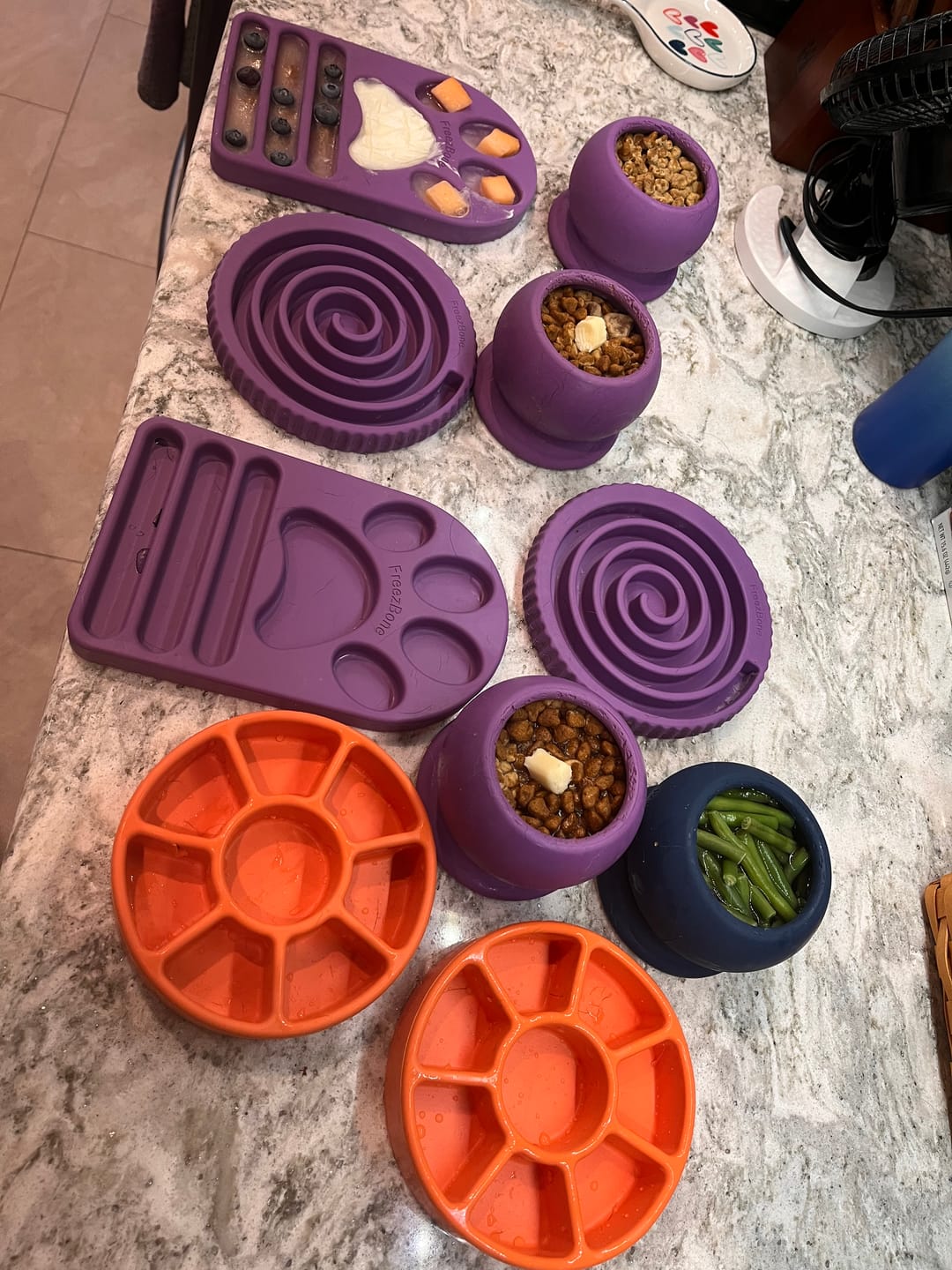 Customer photo review of FreezWheel - Durable Interactive Chew