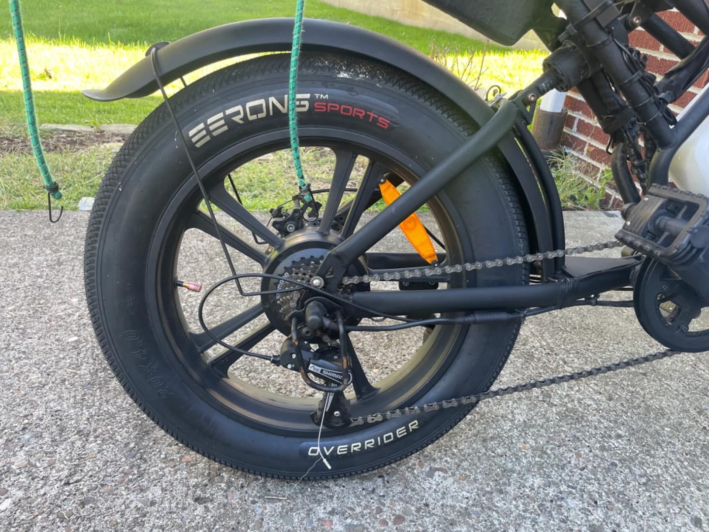Customer photo review of Performance Fat Tire Tube Set (Pair)