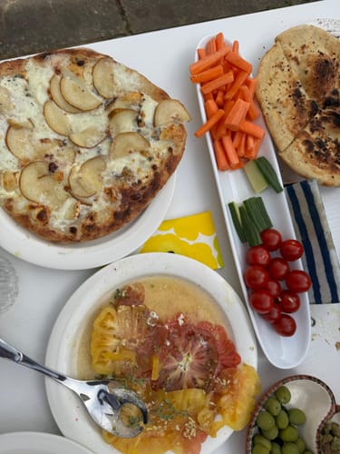 Customer photo review of Sourdough Pizza Dough Balls