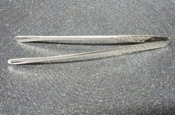 Customer photo review of Stainless Steel Kitchen Tongs