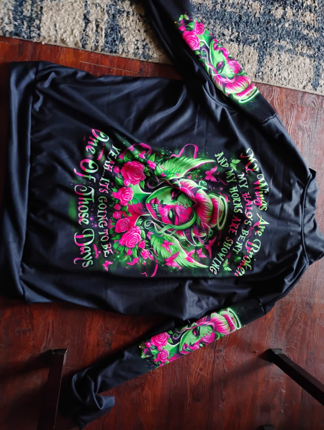 Customer photo review of IT'S GOING TO BE ONE OF THOSE DAYS ALL OVER PRINT - YHLT2602251