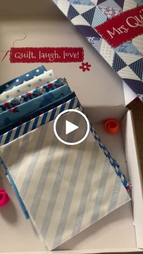 Customer video review of Mrs Quilty Subscription Box