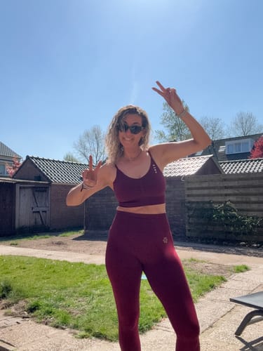 Customer photo review of Sport Legging Rood