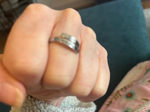 Customer photo review of Just Breathe Ring