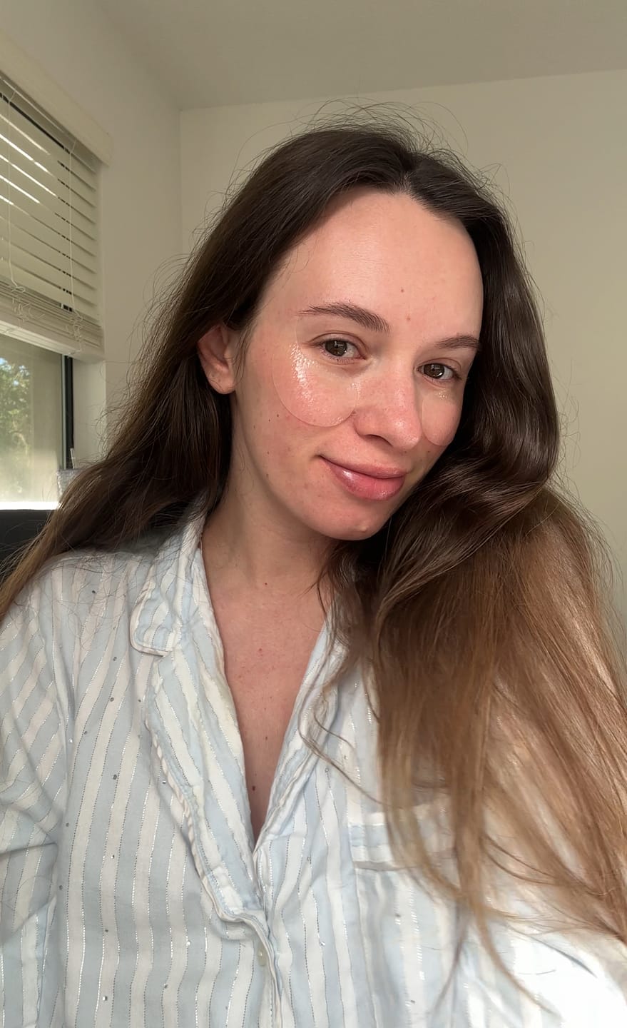 Customer photo review of Collagen eye patch Jericho rose jelly