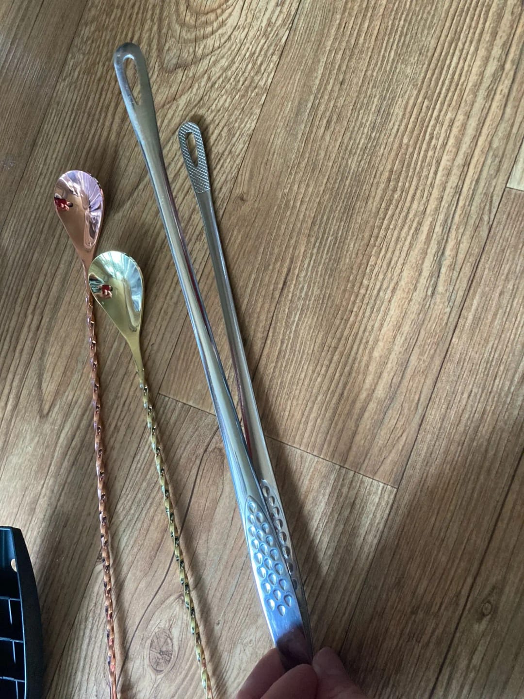Customer photo review of Stainless Steel Kitchen Tongs