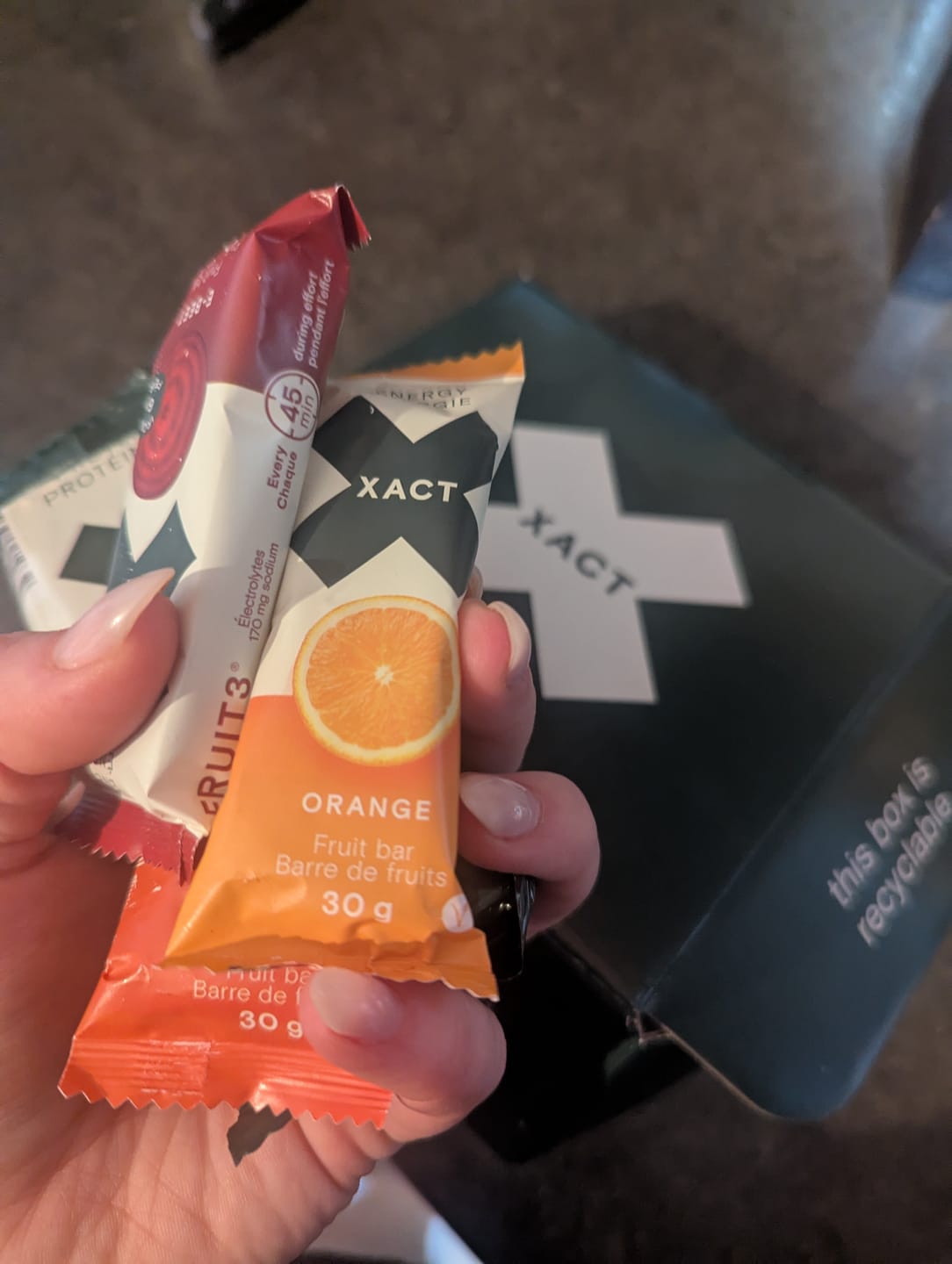 Customer photo review of XACT Taster packs
