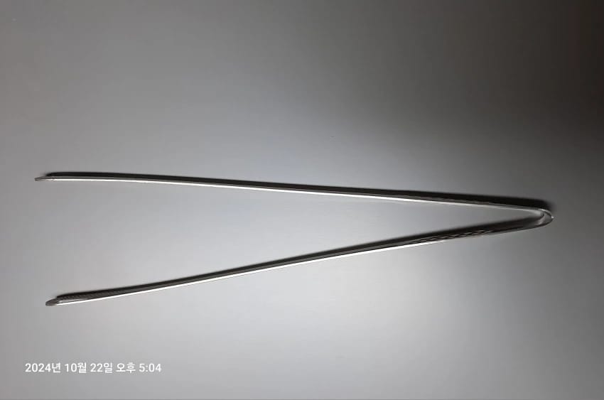 Customer photo review of Stainless Steel Kitchen Tongs
