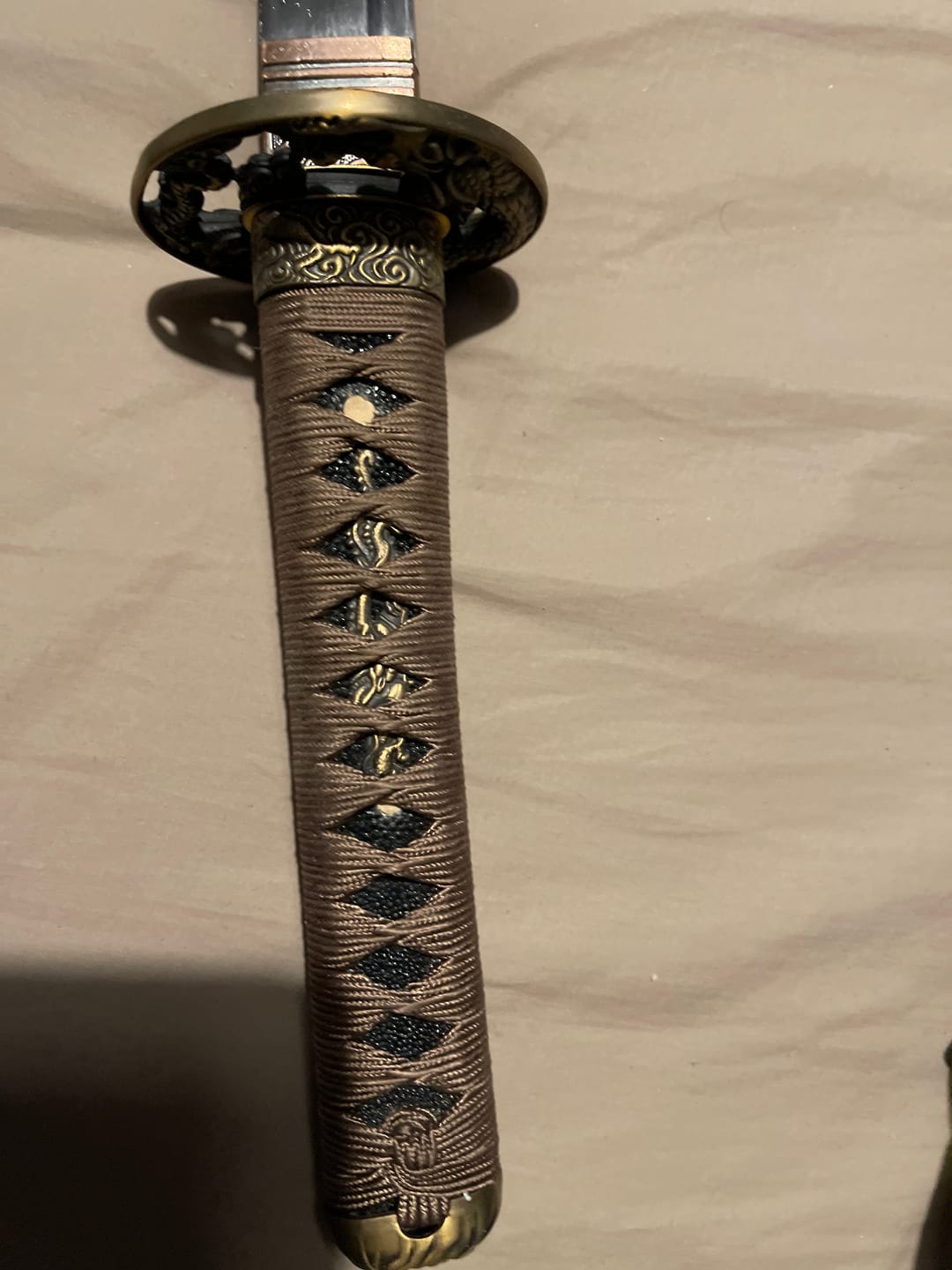 Customer photo review of Custom Wakizashi Build your own Wakizashi sword