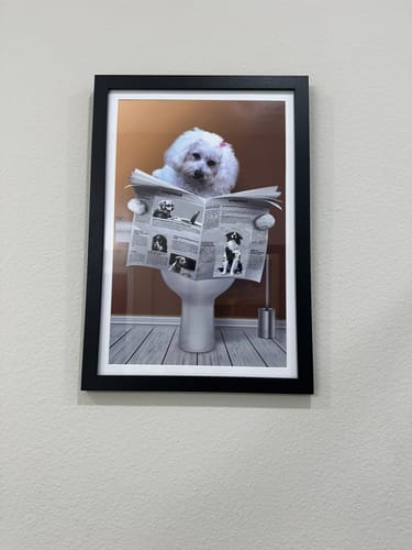 Customer photo review of Important meeting - Personalized poster