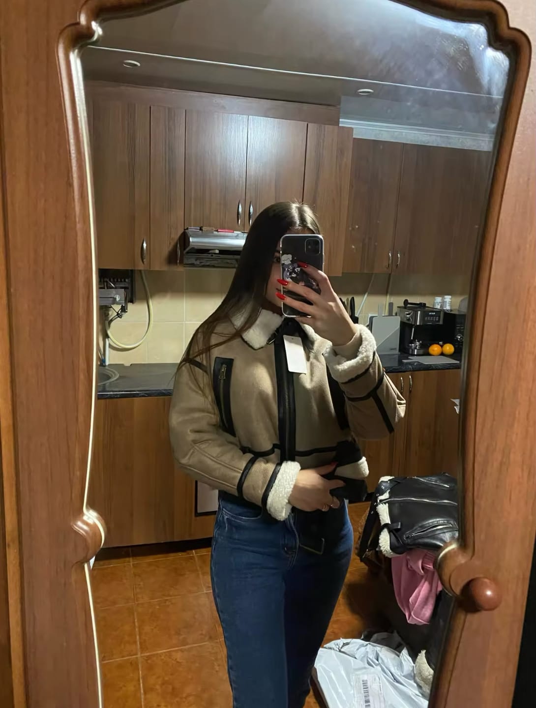 Customer photo review of Chaqueta Dup Z Anakena