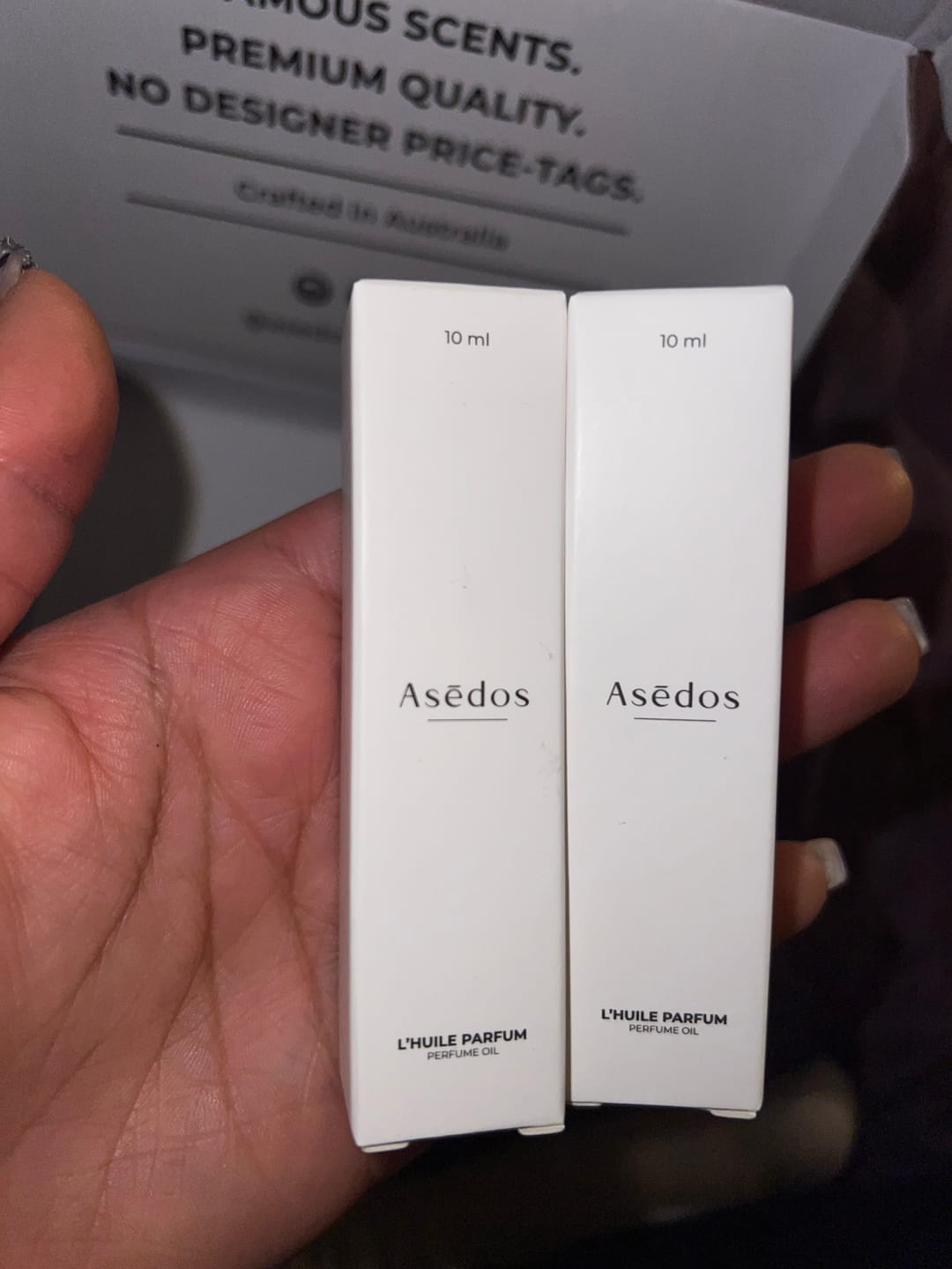 Customer photo review of GARDENIA JASMINE PERFUME OIL
