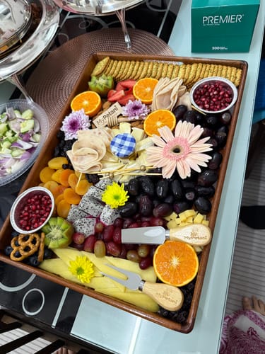 Customer photo review of KL Tower Plateau Charcuterie Grazing Cheese Board (Malaysia) [Available in KL Selangor only]
