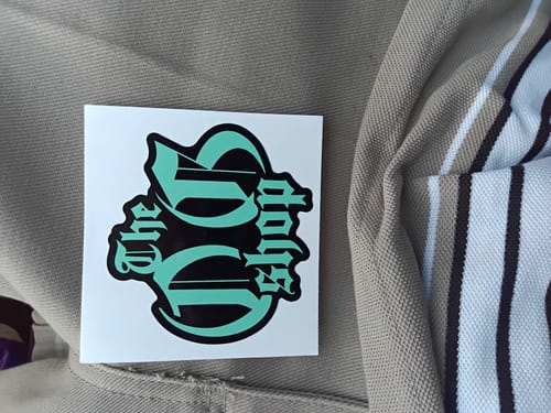 Customer photo review of Caltop Short Sleeve Striped Polo Shirt