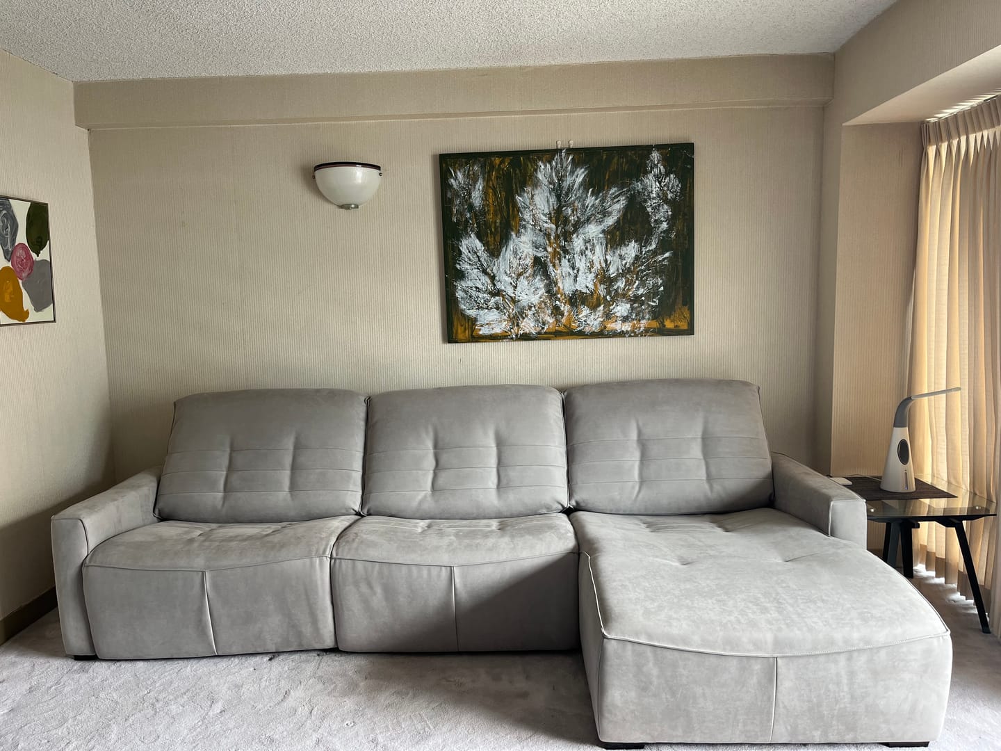 Customer photo review of Intimo Recliner Sofa