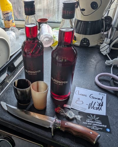Customer photo review of BloodMoon - Viking Mead and FREE HORN